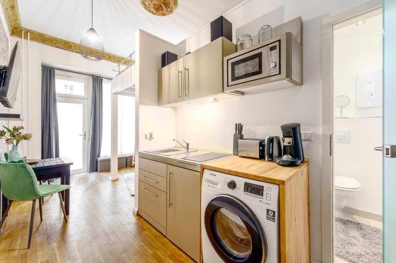 The Koburger Vh, Studio For Up To 4 With High Bed Берлін Екстер'єр фото